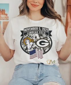 Official Los Angeles Rams And Green Bay Packers Gameday November 5 2023 T Shirt