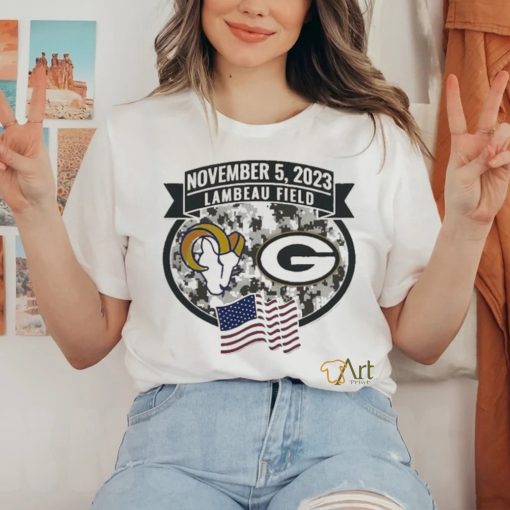 Official Los Angeles Rams And Green Bay Packers Gameday November 5 2023 T Shirt