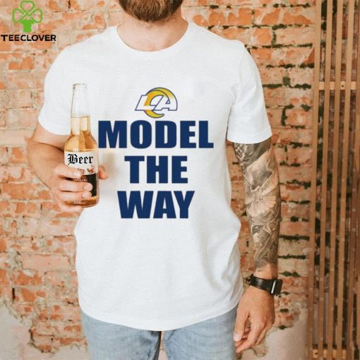 Official Los Angeles Rams Model The Way Shirt