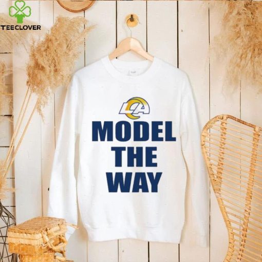 Official Los Angeles Rams Model The Way Shirt