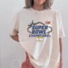 Super Bowl Lix Baltimore Ravens Champs Trophy Light 2025 Tee