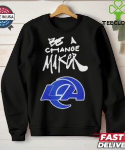 Official Los Angeles Rams x D’Marco Farr 2024 Be A Change Maker Shirt