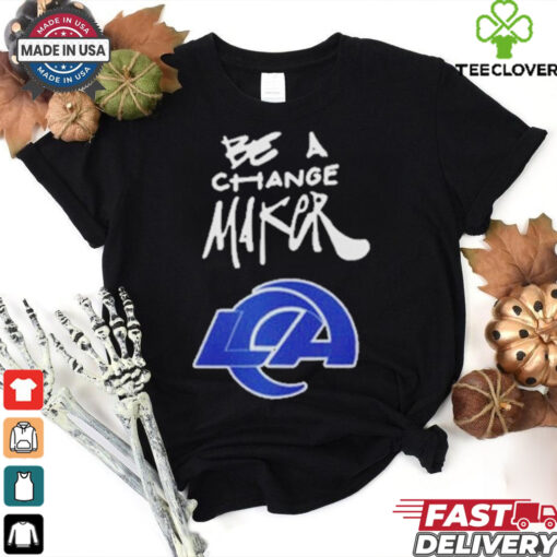 Official Los Angeles Rams x D’Marco Farr 2024 Be A Change Maker Shirt