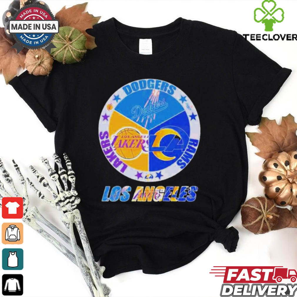 Official Los Angeles Team Sport Los Angeles Dodgers Los Angeles Lakers And Los Angeles Rams 2024 Shirt Official Los Angeles Team Sport Los Angeles Dodgers Los Angeles Lakers And Los Angeles Rams 2024 Shirt