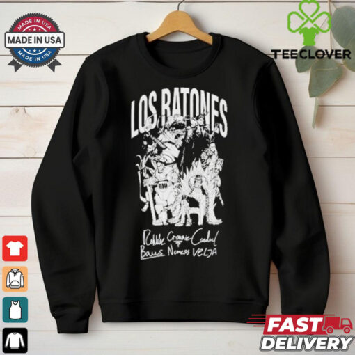 Official Los Ratones Signature Rekkles, Crownie, Caedrel, Baus, Nemesis and Velja Shirt