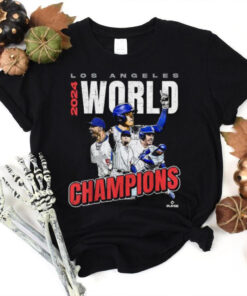 Official Los angeles baseball 2024 mlb world champions ohtanI freeman T shirt