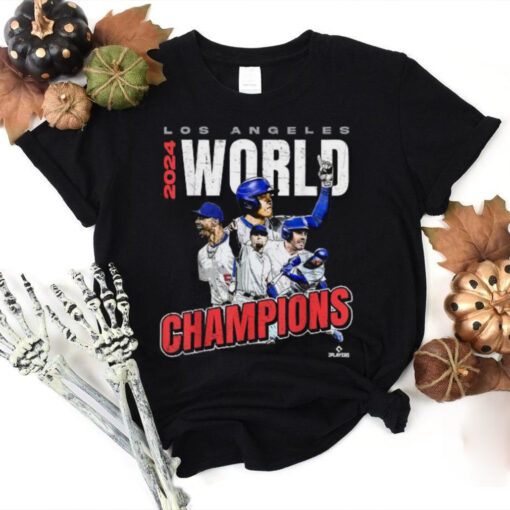 Official Los angeles baseball 2024 mlb world champions ohtanI freeman T shirt