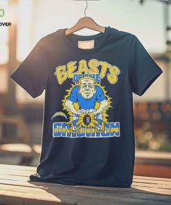 Official Los angeles chargers beasts of the gridiron T shirt 2 Official Los angeles chargers beasts of the gridiron T shirt