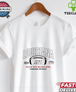 Official Louisiana Ragin’ Cajuns Lafayette 2024 Bowl Bound Isleta New Mexico Bowl Albuquerque New Mexico 2D  t shirt