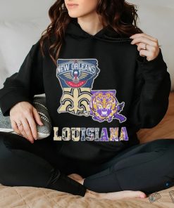 Official Louisiana Sports Teams Logo 2024 Shirt