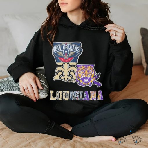 Official Louisiana Sports Teams Logo 2024 Shirt