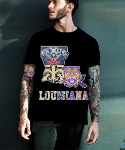 Official Louisiana Sports Teams Logo 2024 Shirt