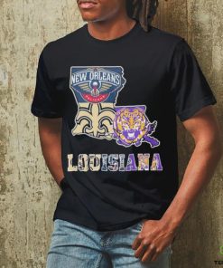 Official Louisiana Sports Teams Logo 2024 Shirt