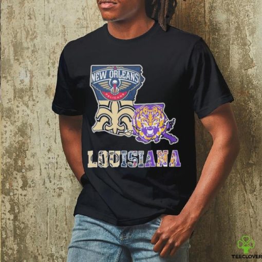 Official Louisiana Sports Teams Logo 2024 Shirt