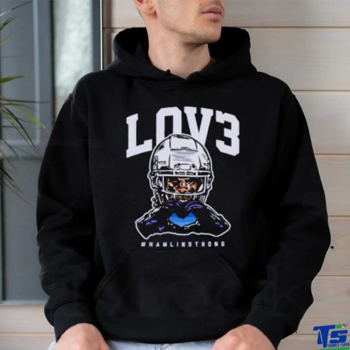 Official Lov3 Damar Hamlin Buffalo Bills shirt
