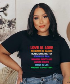 Official Love Is Love Black Lives Matter T Shirt