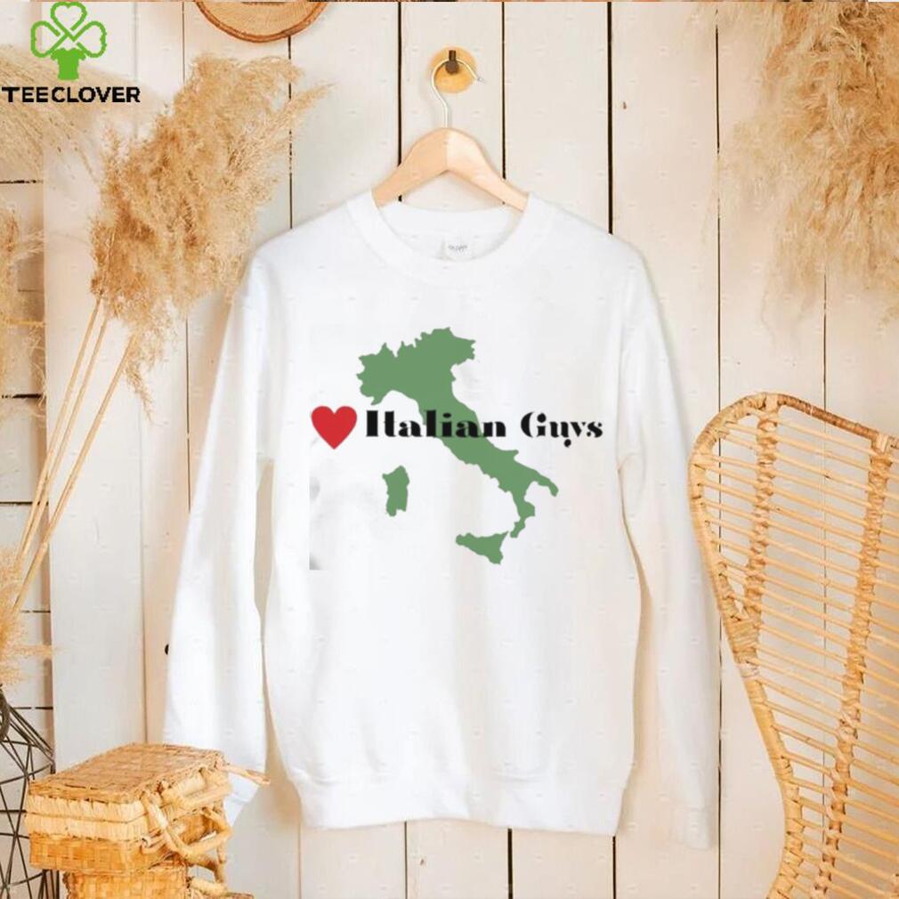 Official Love Italian Guys Shirt Official Love Italian Guys Shirt