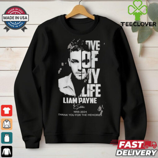 Official Love Of My Life Liam Payne 1993 2024 Thank You For The Memories T Shirt