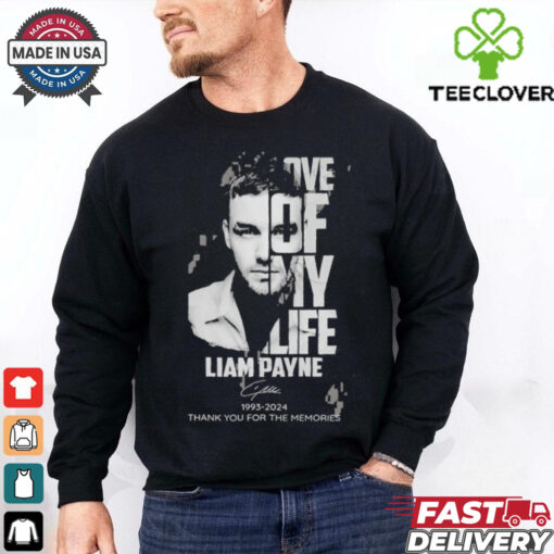 Official Love Of My Life Liam Payne 1993 2024 Thank You For The Memories T Shirt