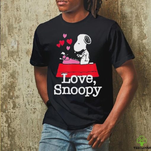 Official Love Snoopy Valentines T Shirt Snoopy Valentine Merch Funny Shirt