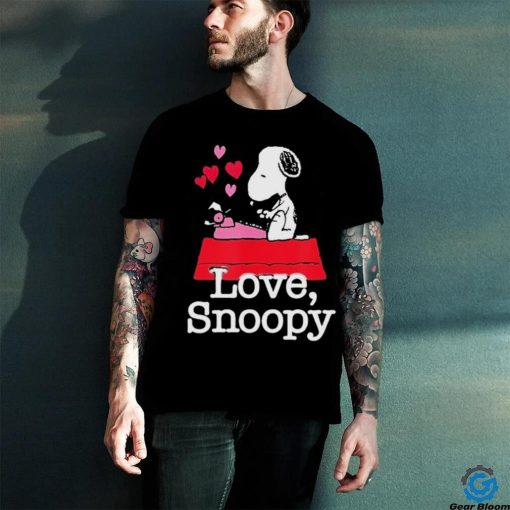 Official Love Snoopy Valentines T Shirt Snoopy Valentine Merch Funny Shirt