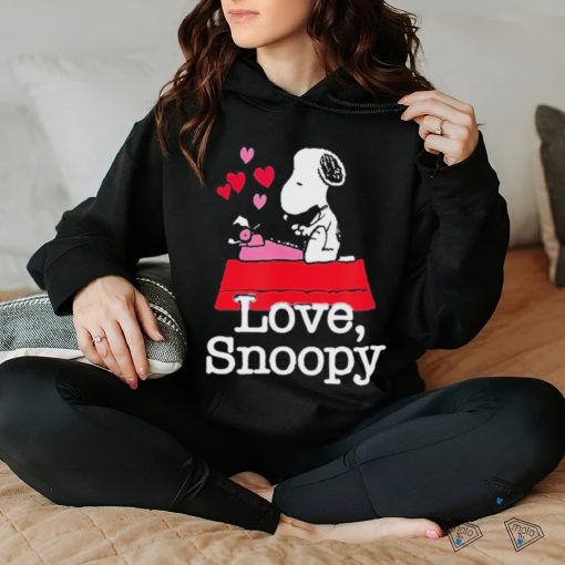 Official Love Snoopy Valentines T Shirt Snoopy Valentine Merch Funny Shirt