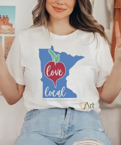 Official Love local beetroot minnesotagrowncom T shirt