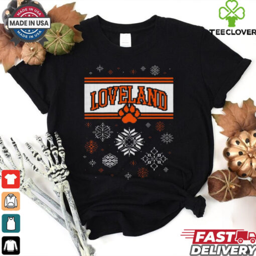 Official Loveland Ugly Sweater Christmas 2024 t shirt