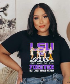 Official Lsu Women’s Basketball Abbey Road Forever Not Just When We Win Signature T Shirt