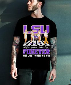 Official Lsu Women’s Basketball Abbey Road Forever Not Just When We Win Signature T Shirt