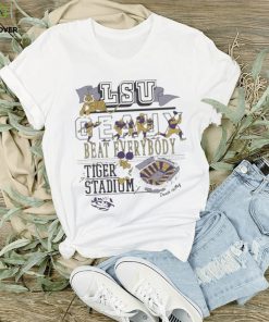 Official Lsu tigers geaux beat everybody tiger stadium T hoodie, sweater, longsleeve, shirt v-neck, t-shirt