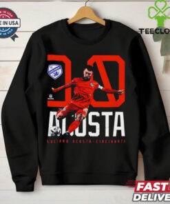 Official Luciano Acosta FC Cincinnati Bold Number cartoon shirt