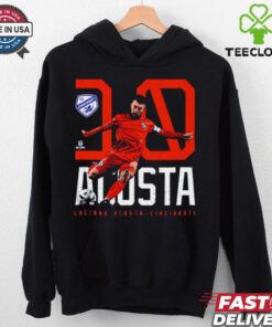 Official Luciano Acosta FC Cincinnati Bold Number cartoon shirt