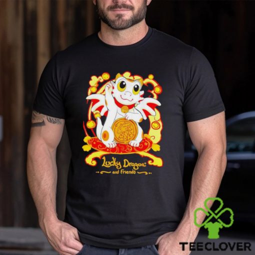 Official Lucky Dragon And Friends T Shirt