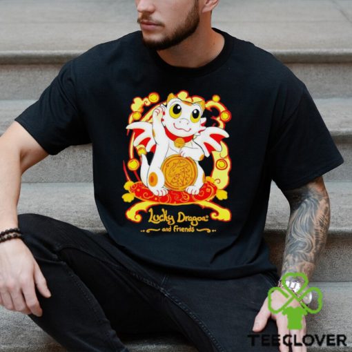 Official Lucky Dragon And Friends T Shirt