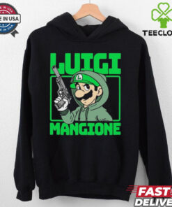 Official Luigi Mangione Funny Mario Luigi Character Killer Shirt