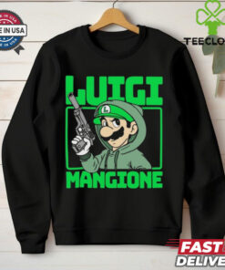 Official Luigi Mangione Funny Mario Luigi Character Killer Shirt