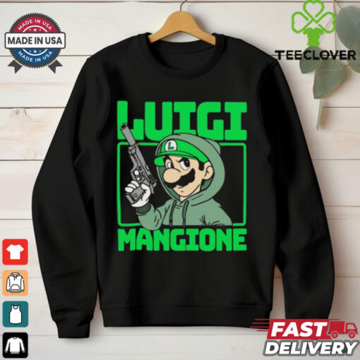 Official Luigi Mangione Funny Mario Luigi Character Killer Shirt