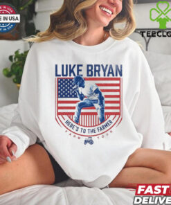 Official Luke Bryan Luke Bryan Here’s To The Farmer Attractive Shirt