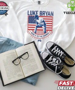 Official Luke Bryan Luke Bryan Here’s To The Farmer Attractive Shirt