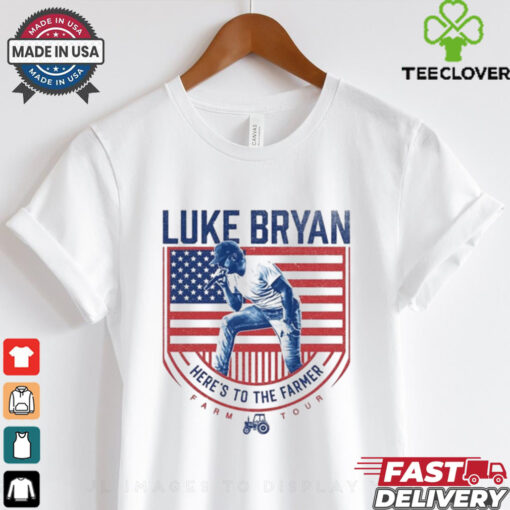 Official Luke Bryan Luke Bryan Here’s To The Farmer Attractive Shirt