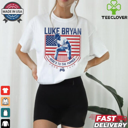 Official Luke Bryan Luke Bryan Here’s To The Farmer Attractive Shirt