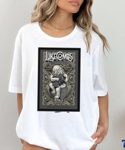 Official Luke Combs April 22, 2023 Ford Field Detroit, MI Poster shirt