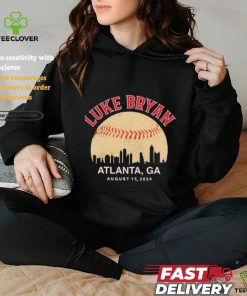 Official Luke bryan atlanta ga august 17 2024 concert T shirt