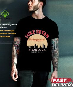 Official Luke bryan atlanta ga august 17 2024 concert T shirt