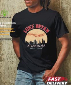 Official Luke bryan atlanta ga august 17 2024 concert T shirt