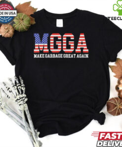 Official MGGA Make Garbage Great Again Support For Trump US President T Shirt