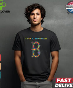 Official MLB Boston Red Sox It’s Ok To Be Different Autism 2024 Shirt