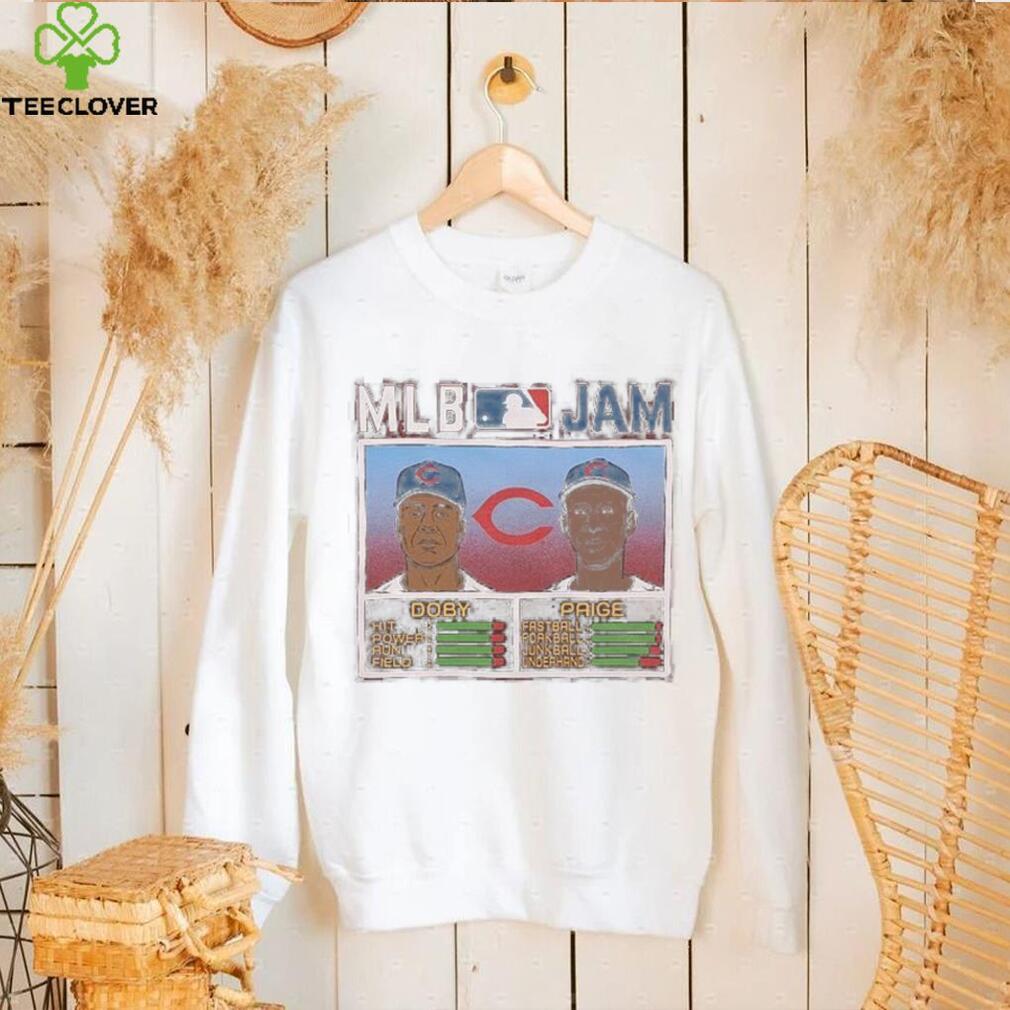 Official MLB Jam Cleveland Larry Doby And Satchel Paige Shirt Official MLB Jam Cleveland Larry Doby And Satchel Paige Shirt