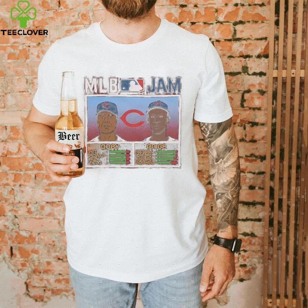 Official MLB Jam Cleveland Larry Doby And Satchel Paige Shirt Official MLB Jam Cleveland Larry Doby And Satchel Paige Shirt